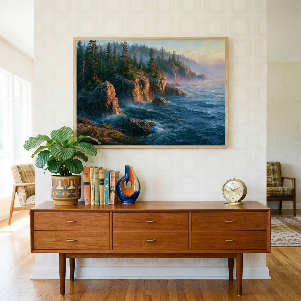 Isle Royale National Park Classical Oil Painting
