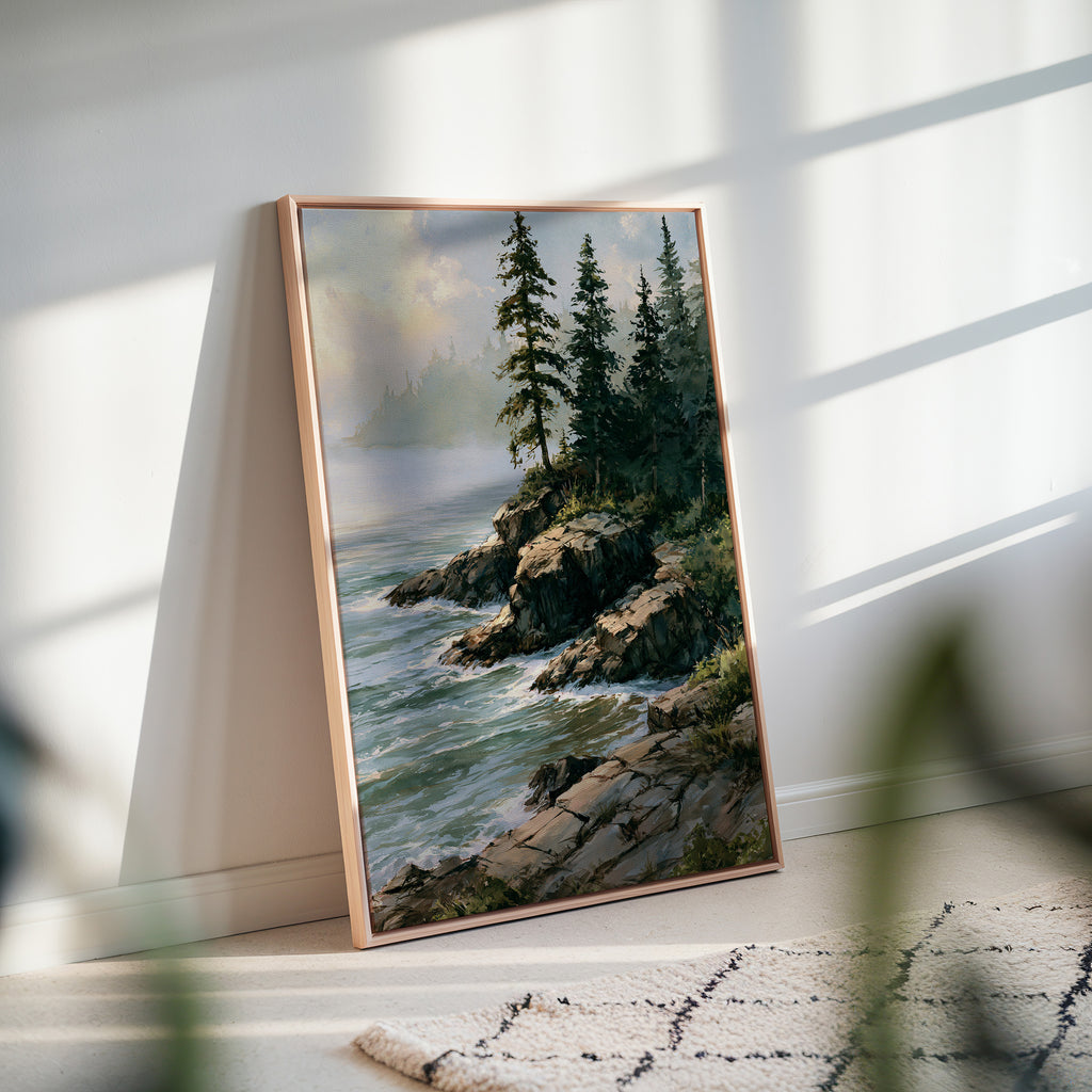 Isle Royale National Park Watercolor Art