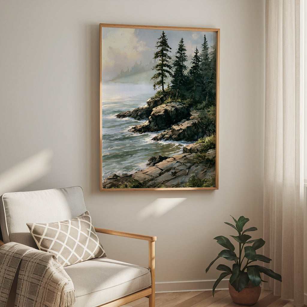 Isle Royale National Park Watercolor Art