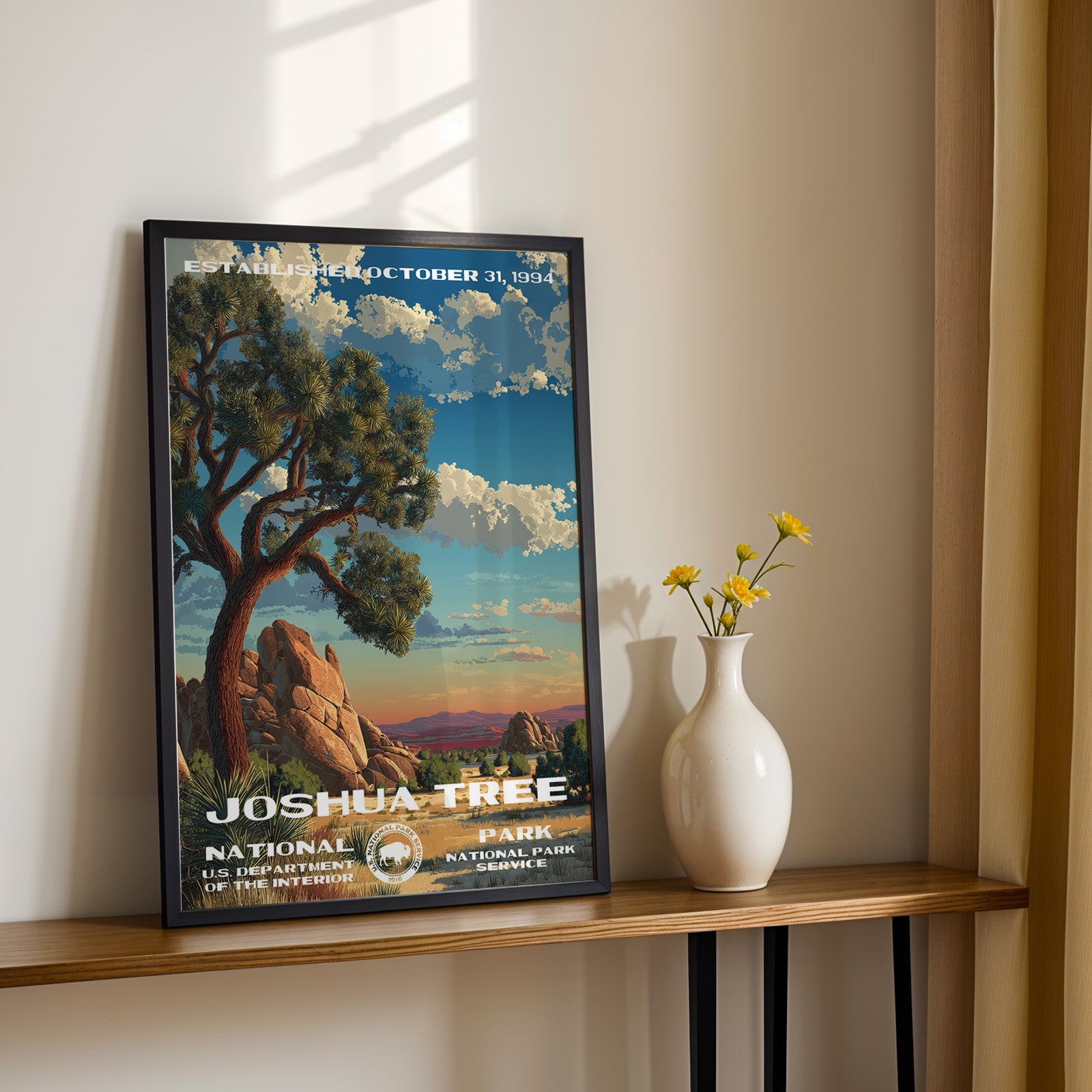 Joshua Tree National Park Vintage WPA