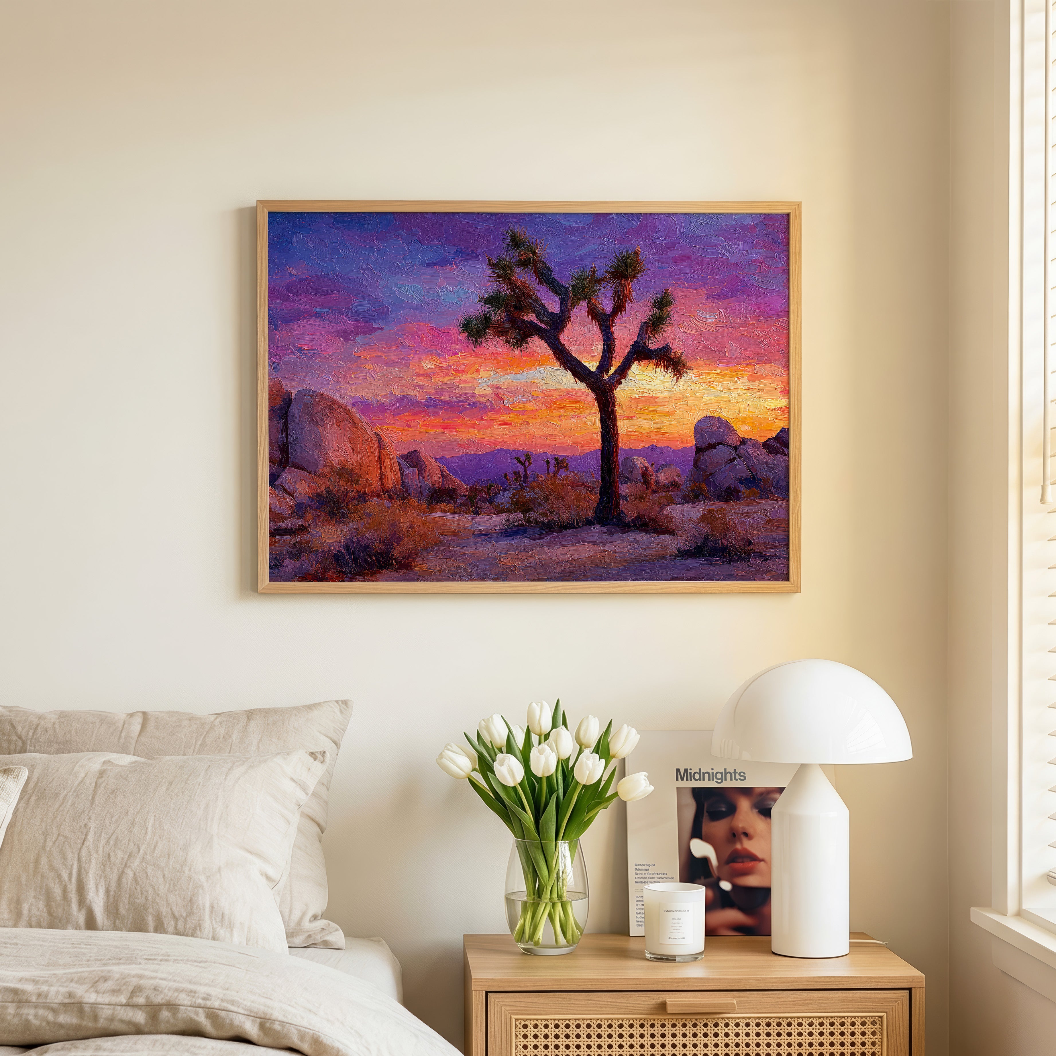 Joshua Tree National Park Oil Painting