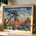 Joshua Tree National Park Horizontal Vintage Art