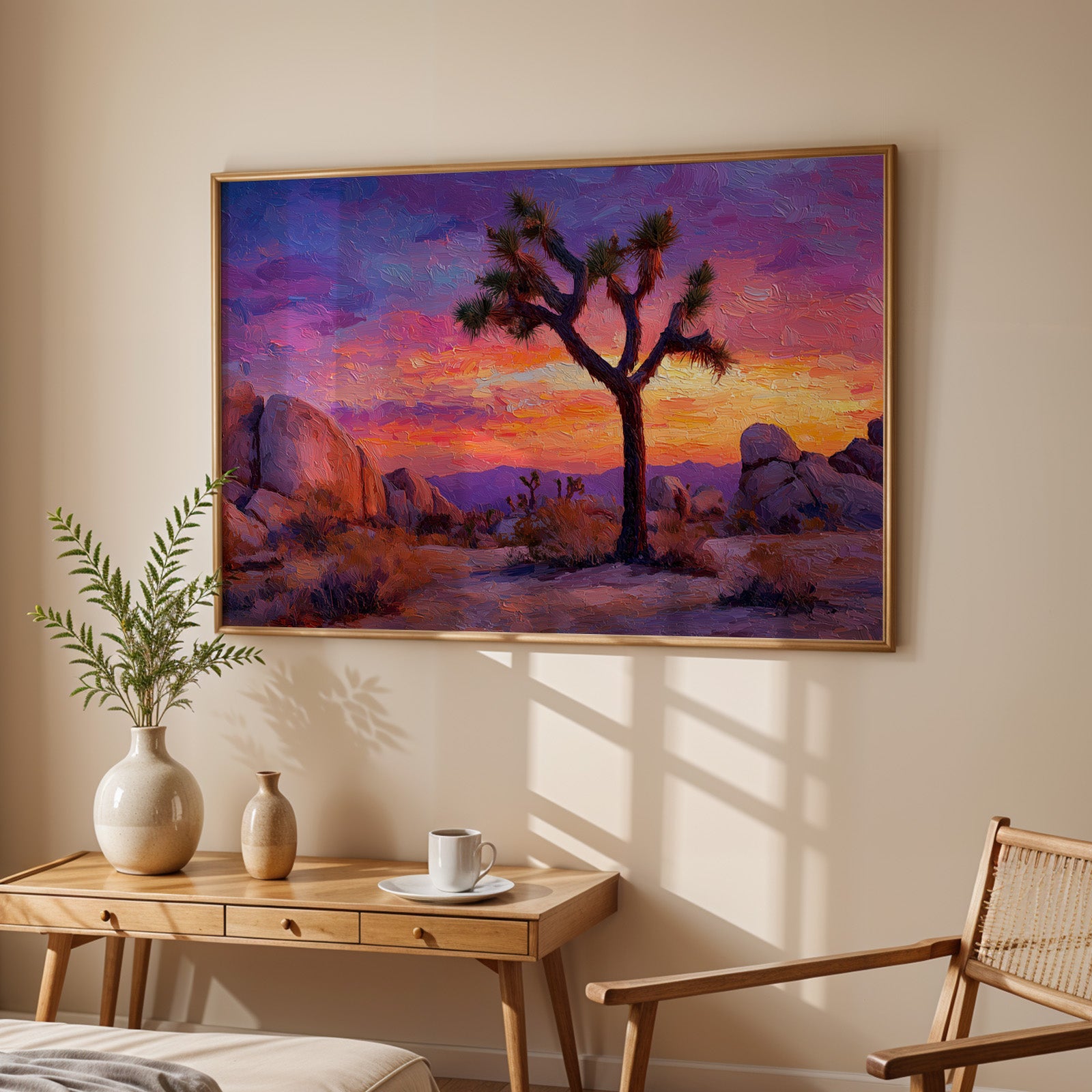 Joshua Tree National Park Oil Painting