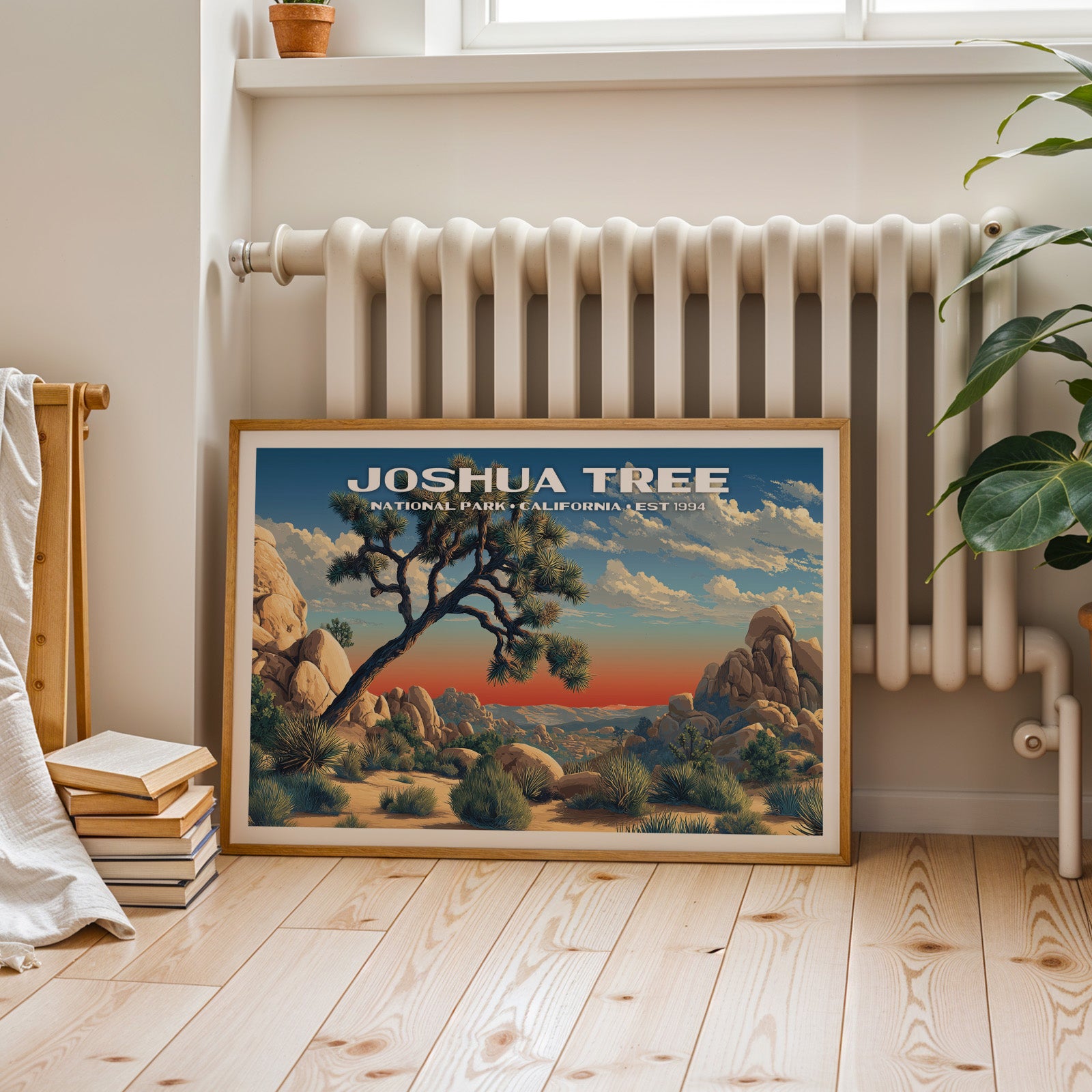Joshua Tree National Park Horizontal Vintage Art