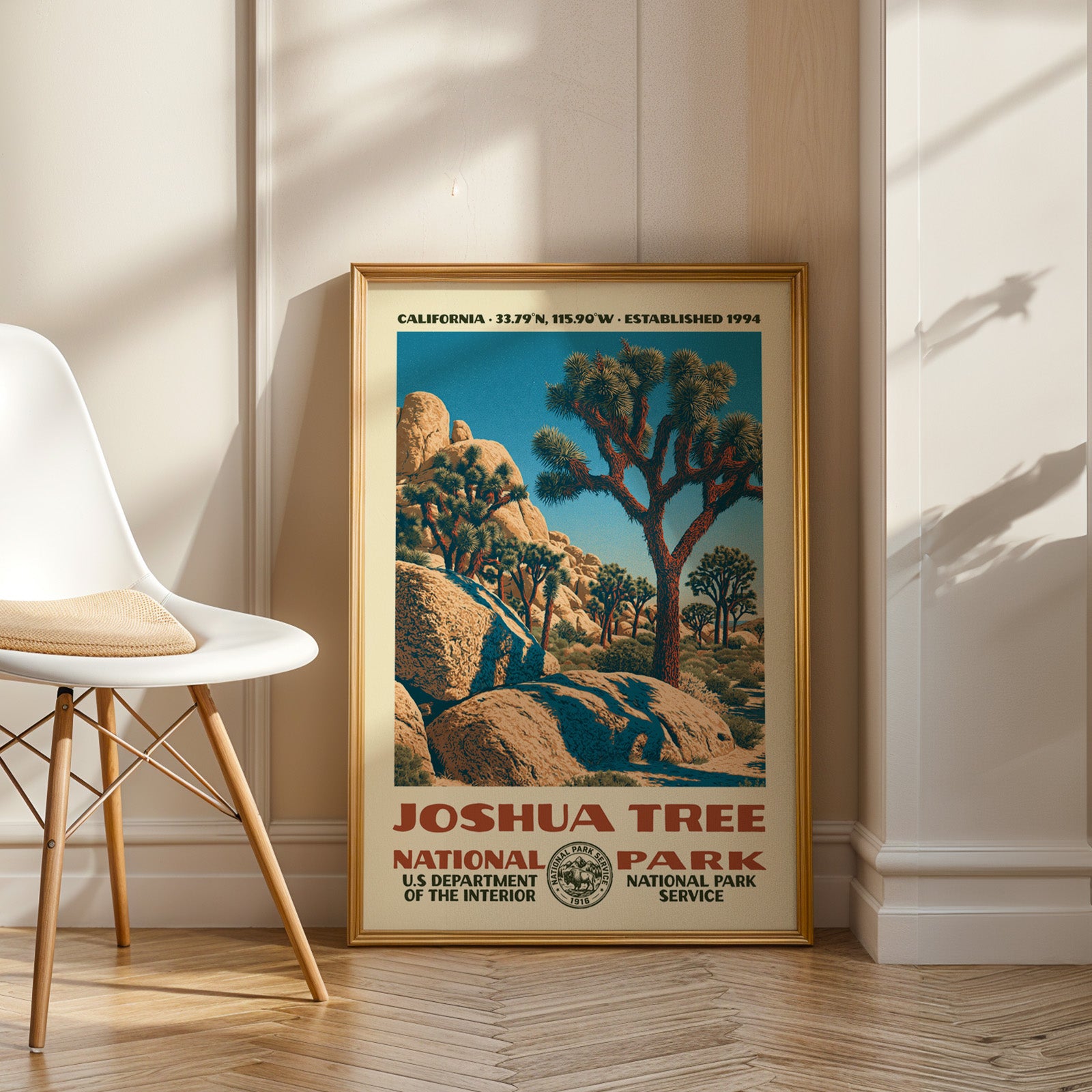 Joshua Tree National Park Vintage WPA Art