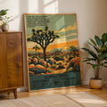 Joshua Tree National Park Vintage WPA Art
