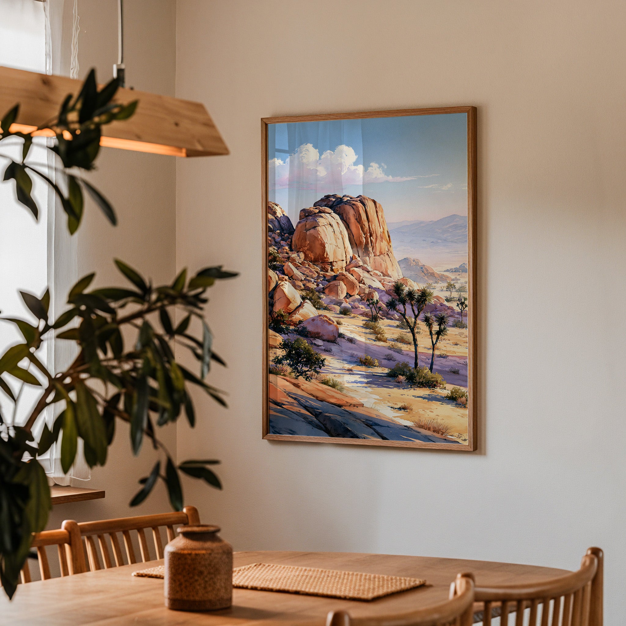 Joshua Tree National Park Watercolor Art