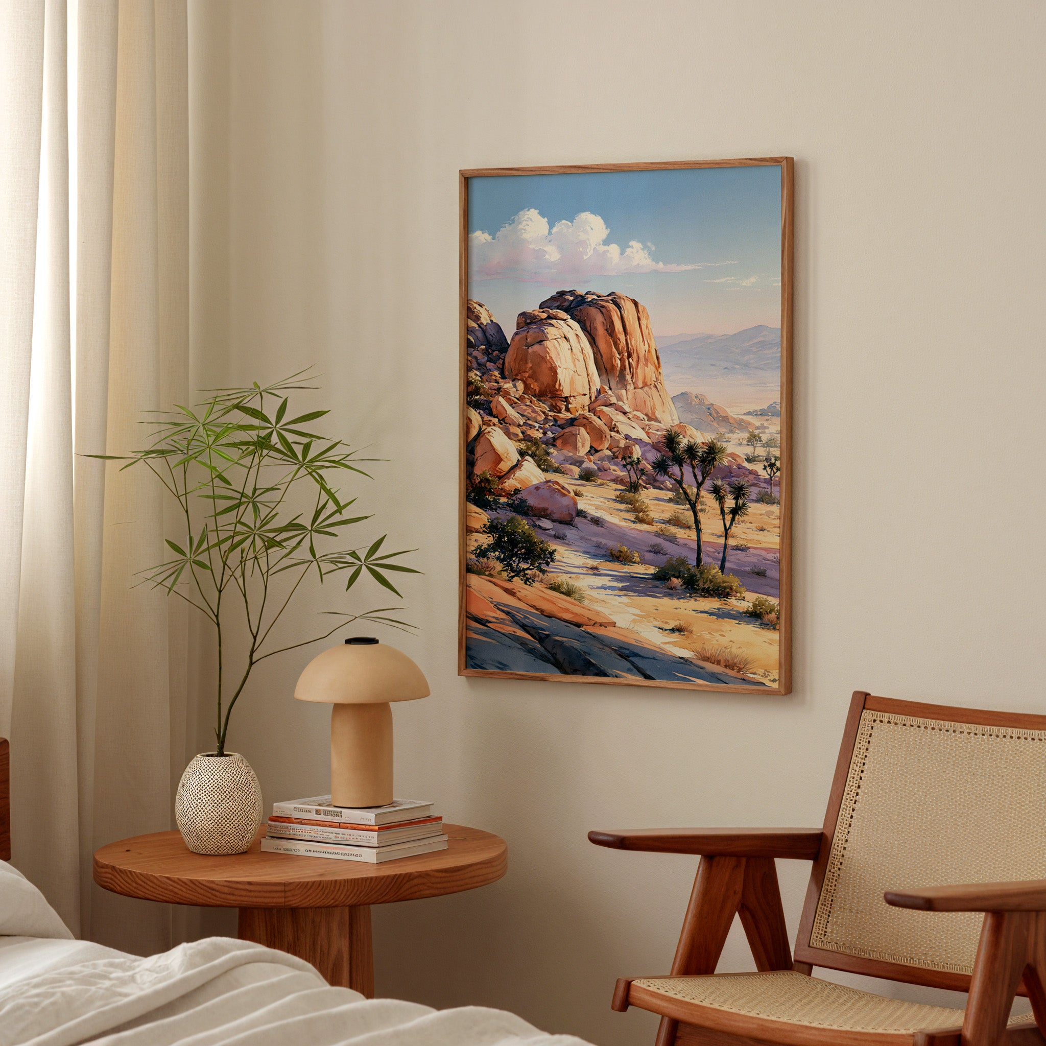 Joshua Tree National Park Watercolor Art