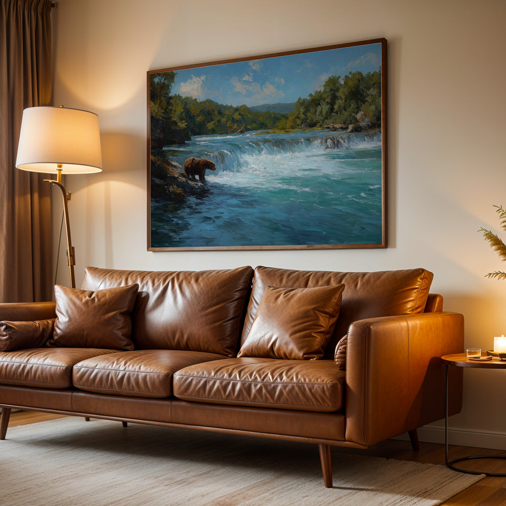 Katmai National Park Oil Painting