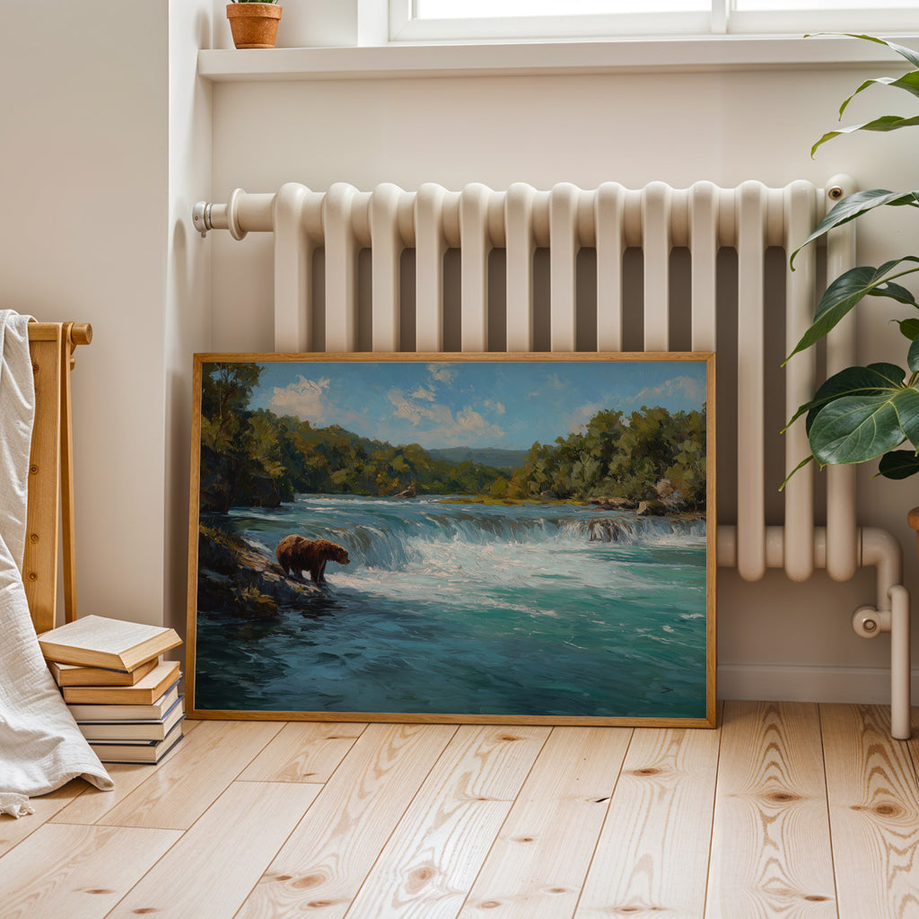 Katmai National Park Oil Painting