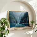 Kenai Fjords National Park Oil Painting