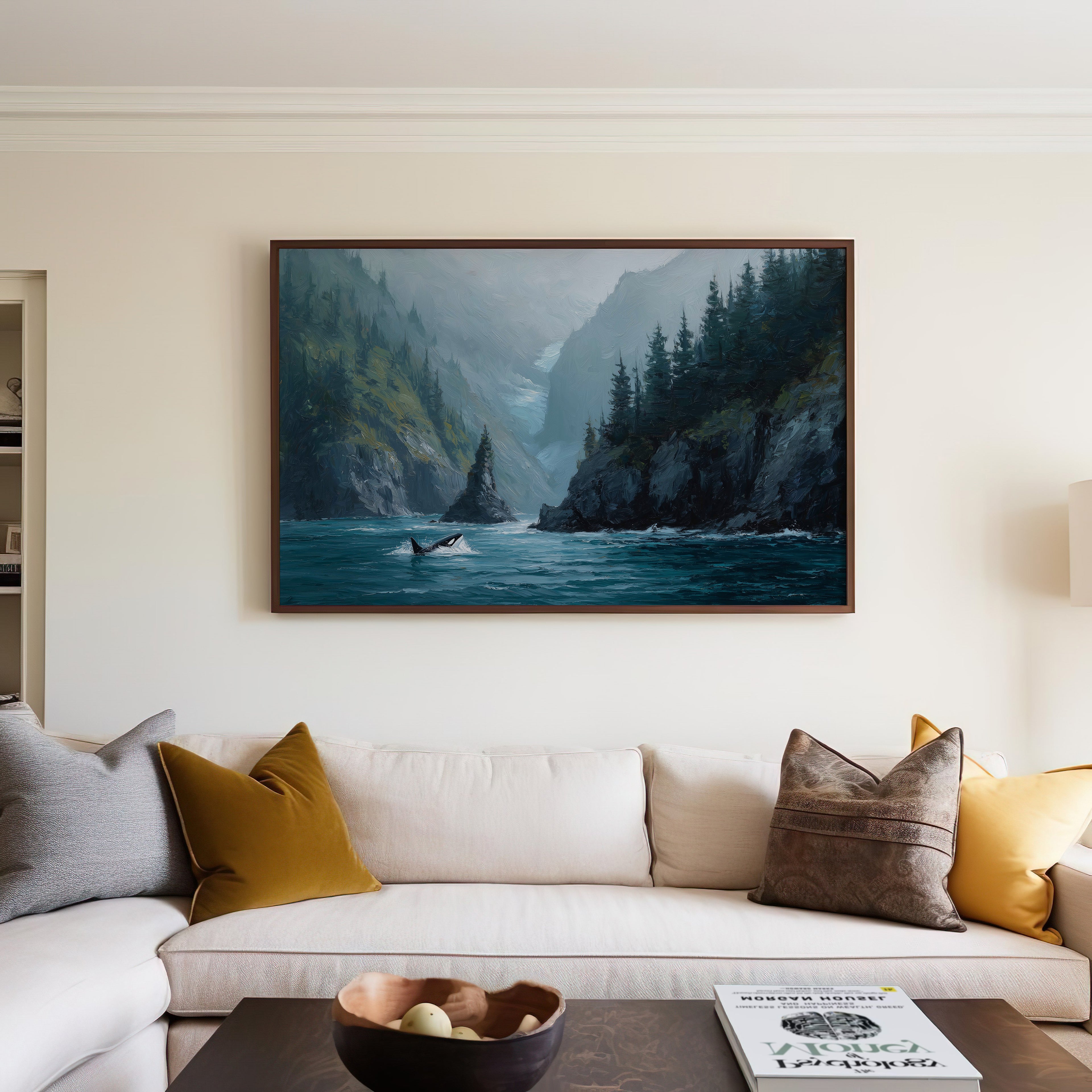 Kenai Fjords National Park Oil Painting