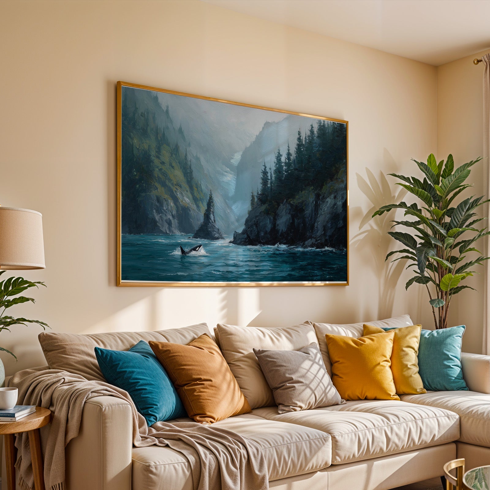 Kenai Fjords National Park Oil Painting
