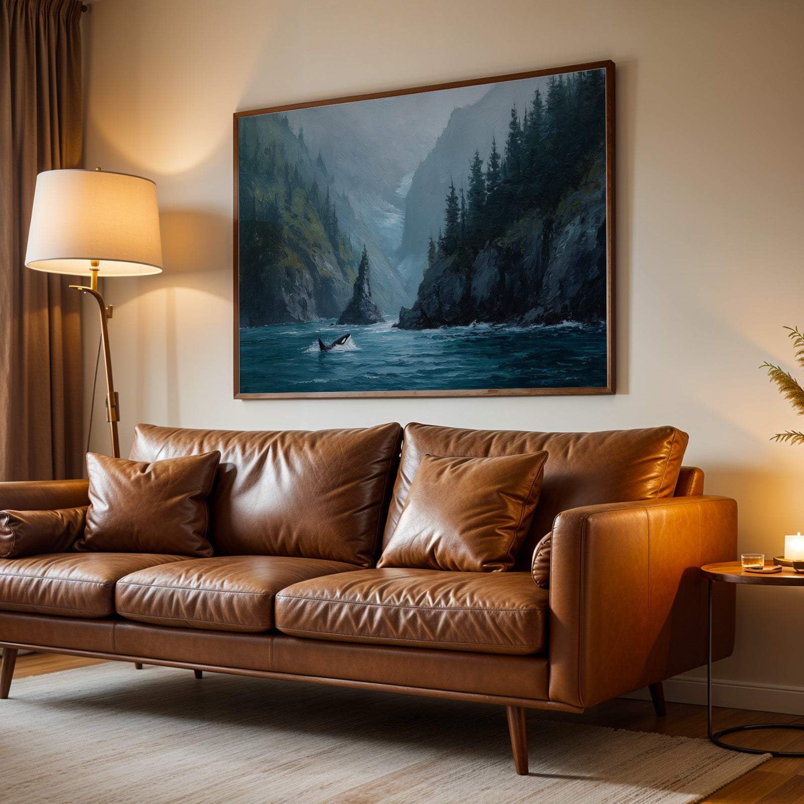 Kenai Fjords National Park Oil Painting