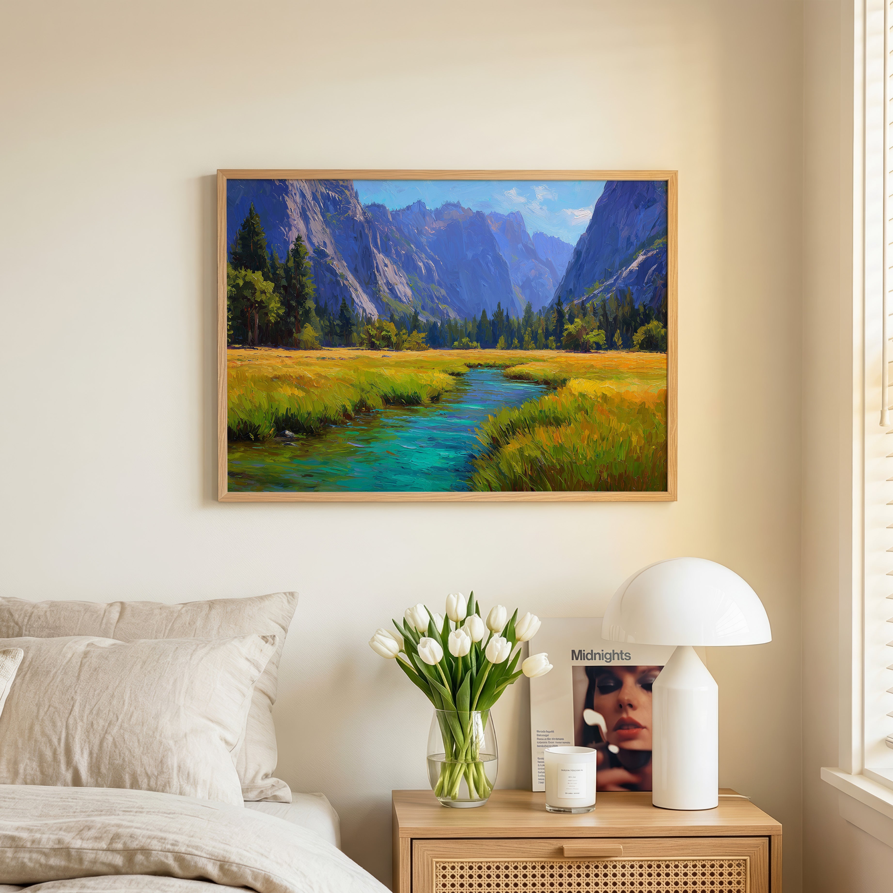 Kings Canyon National Park Oil Painting