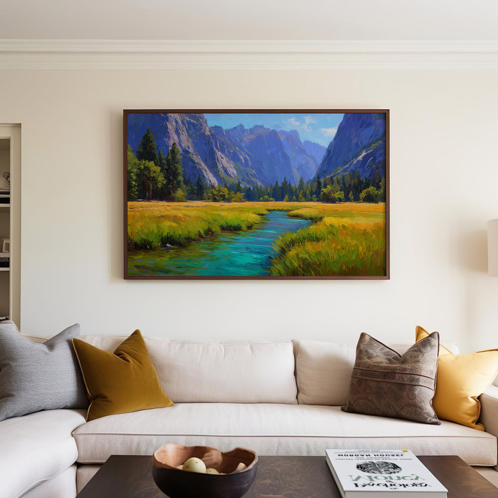 Kings Canyon National Park Oil Painting
