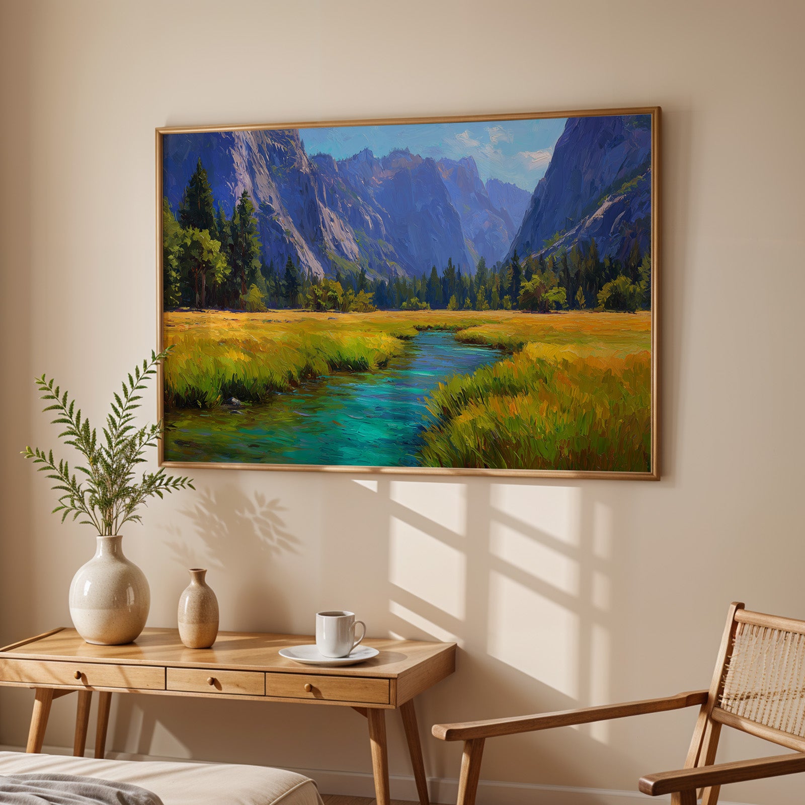 Kings Canyon National Park Oil Painting