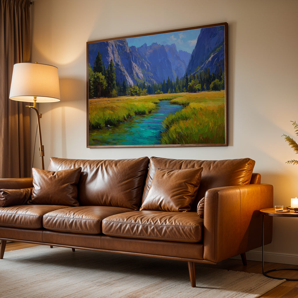 Kings Canyon National Park Oil Painting
