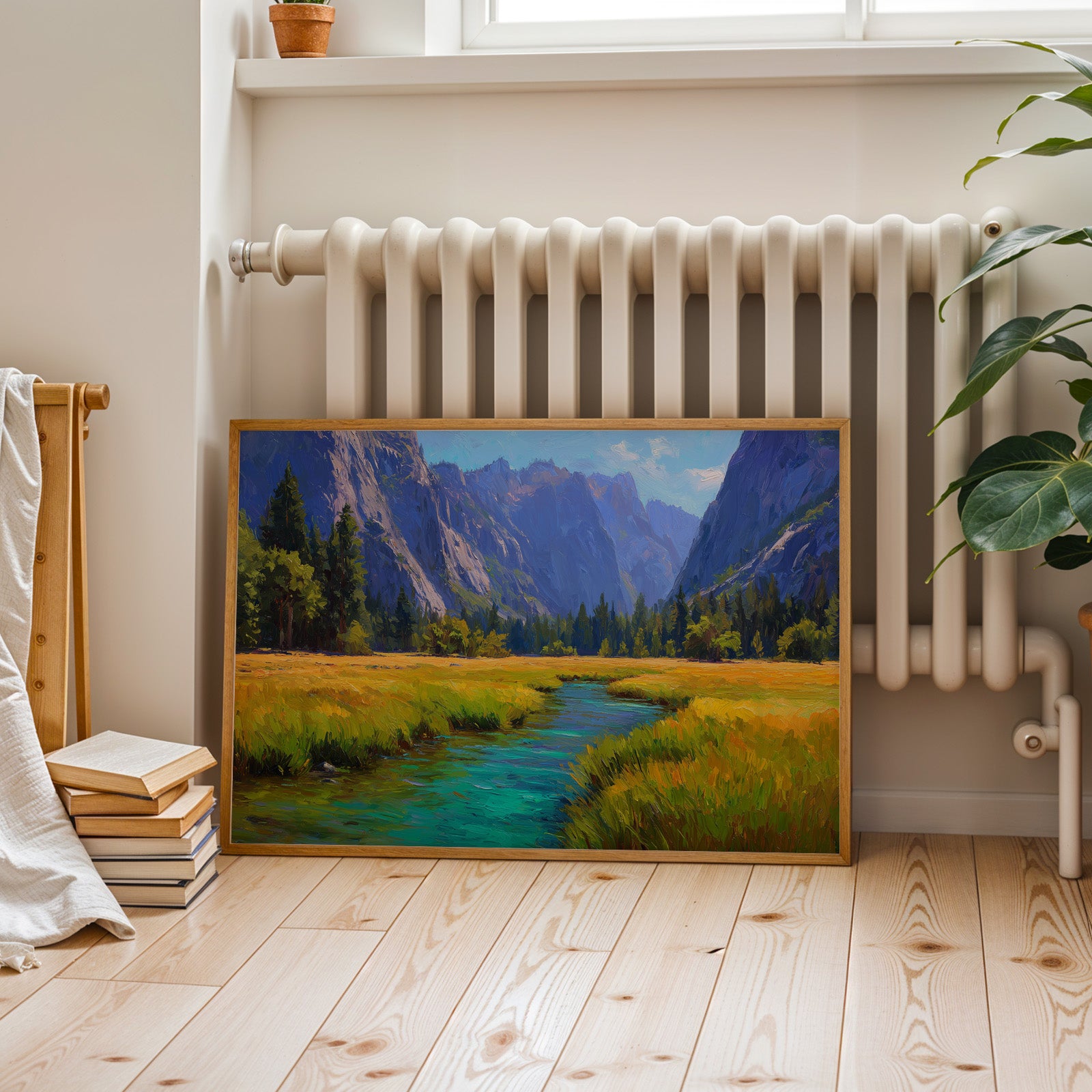Kings Canyon National Park Oil Painting