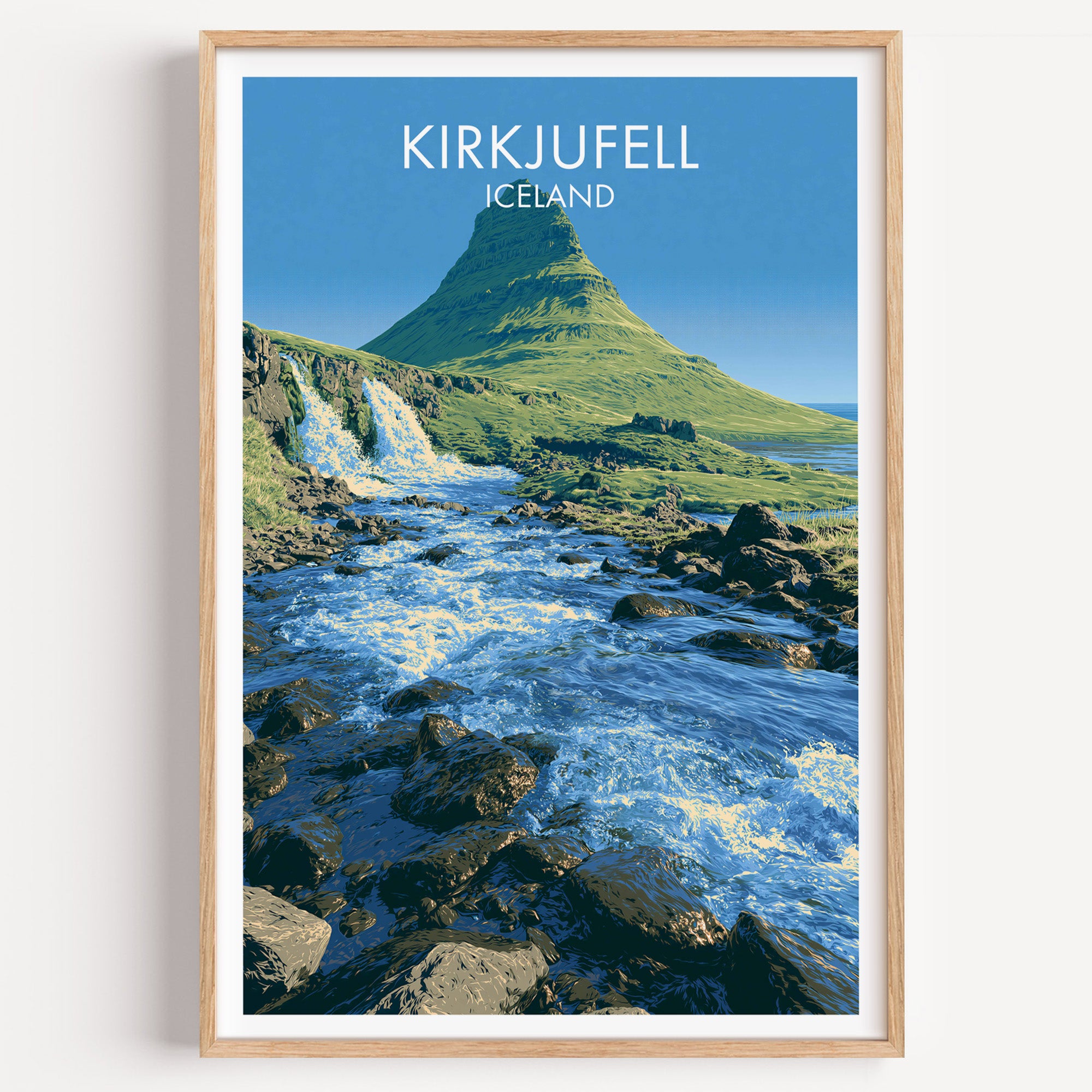 Kirkjufell Islande