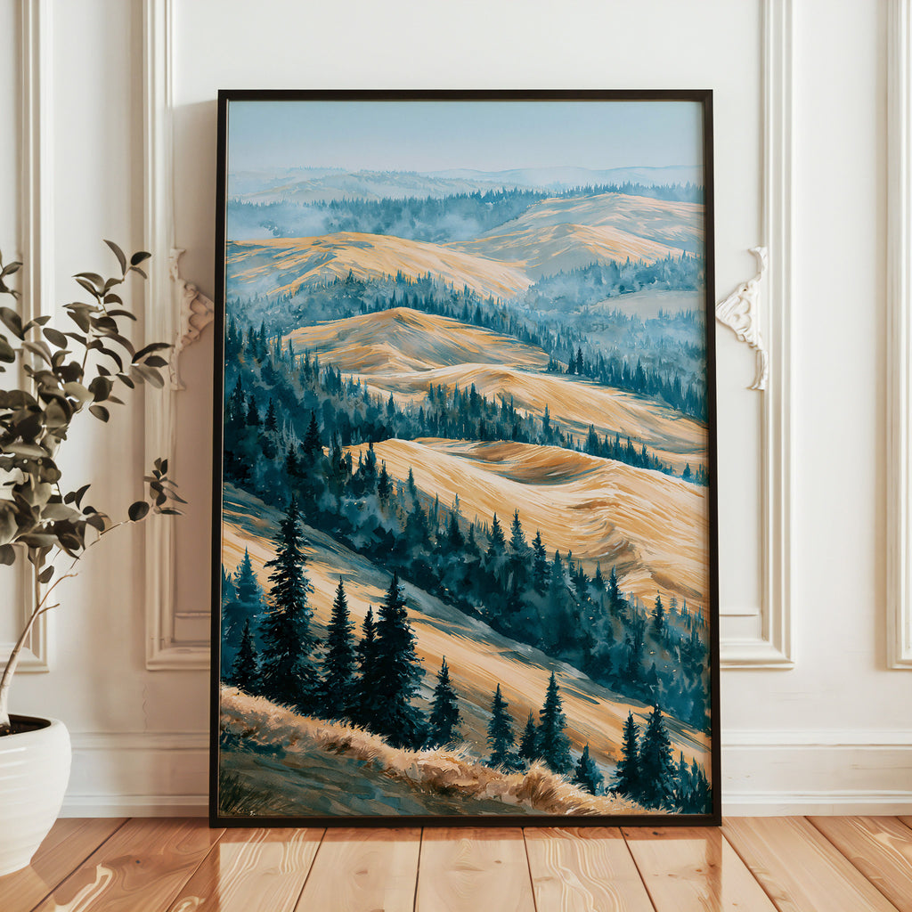 Kobuk Valley National Park Watercolor Art
