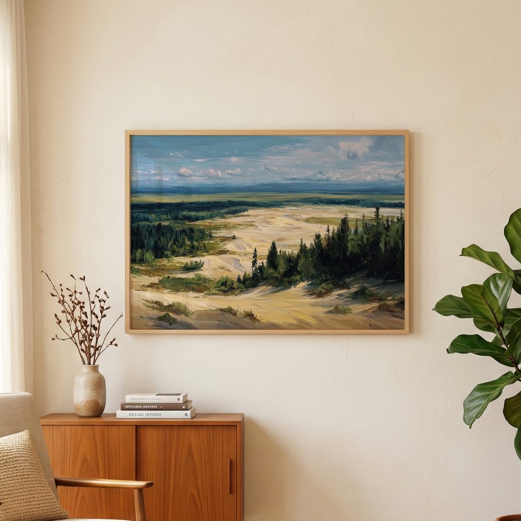 Kobuk Valley National Park Oil Painting