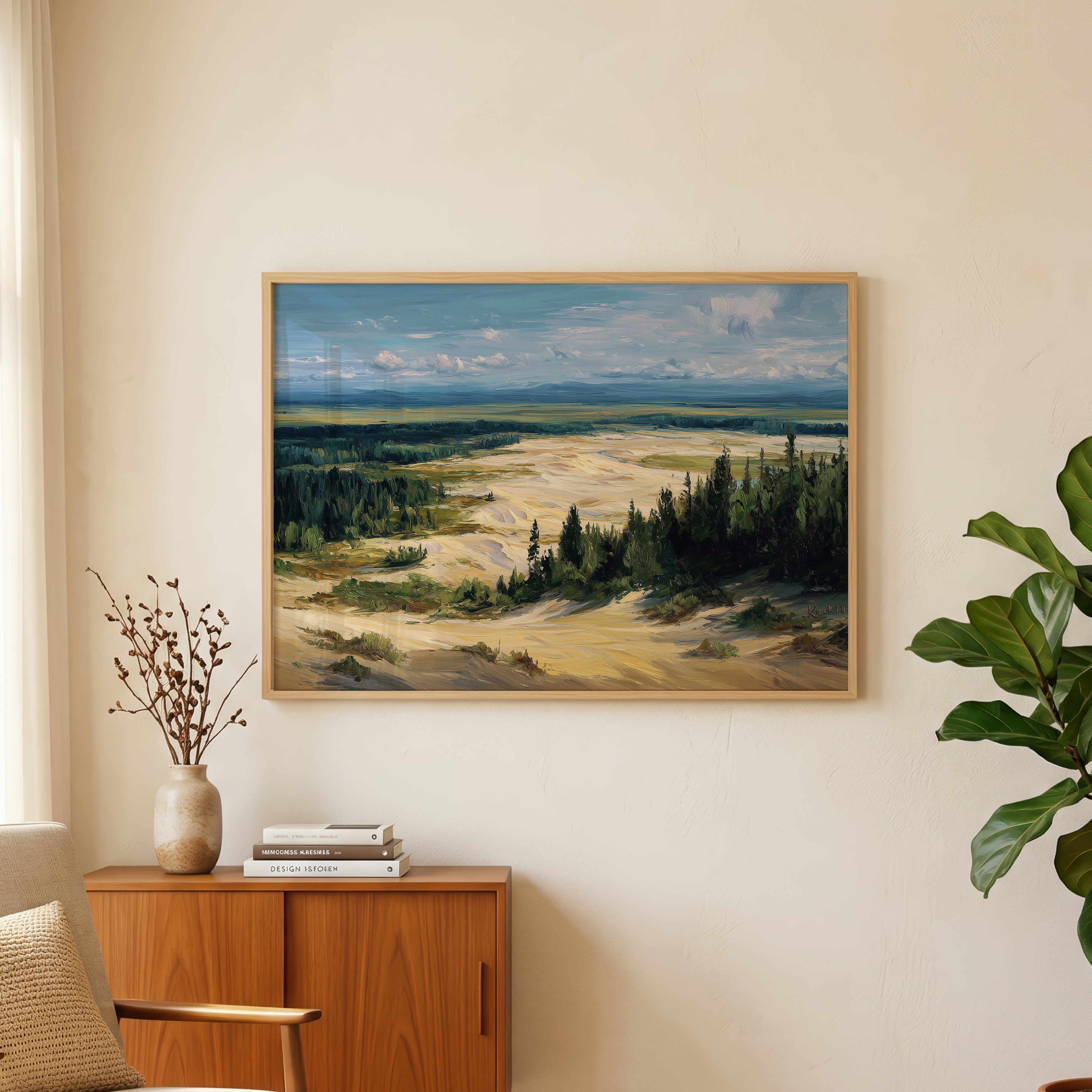 Kobuk Valley National Park Oil Painting