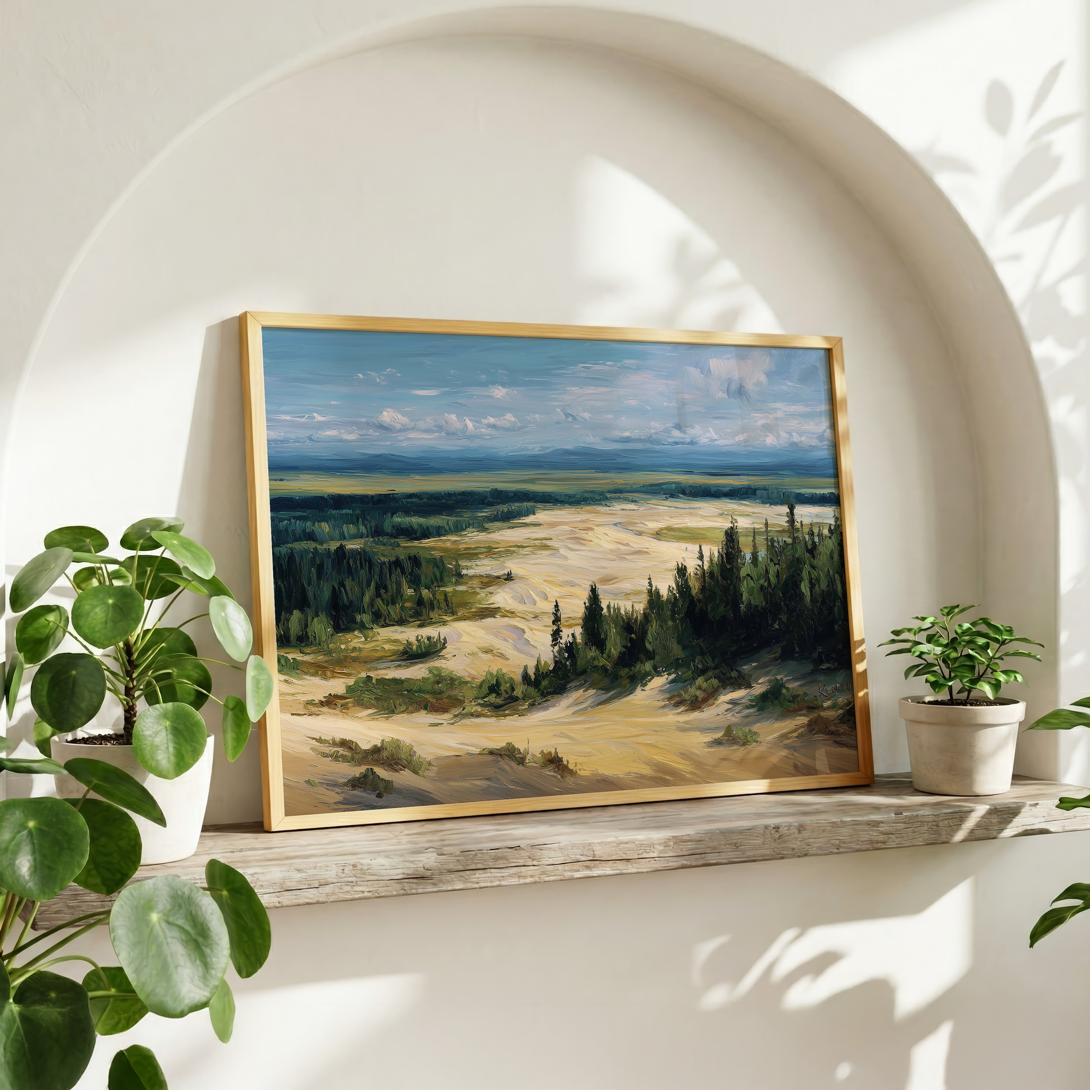 Kobuk Valley National Park Oil Painting
