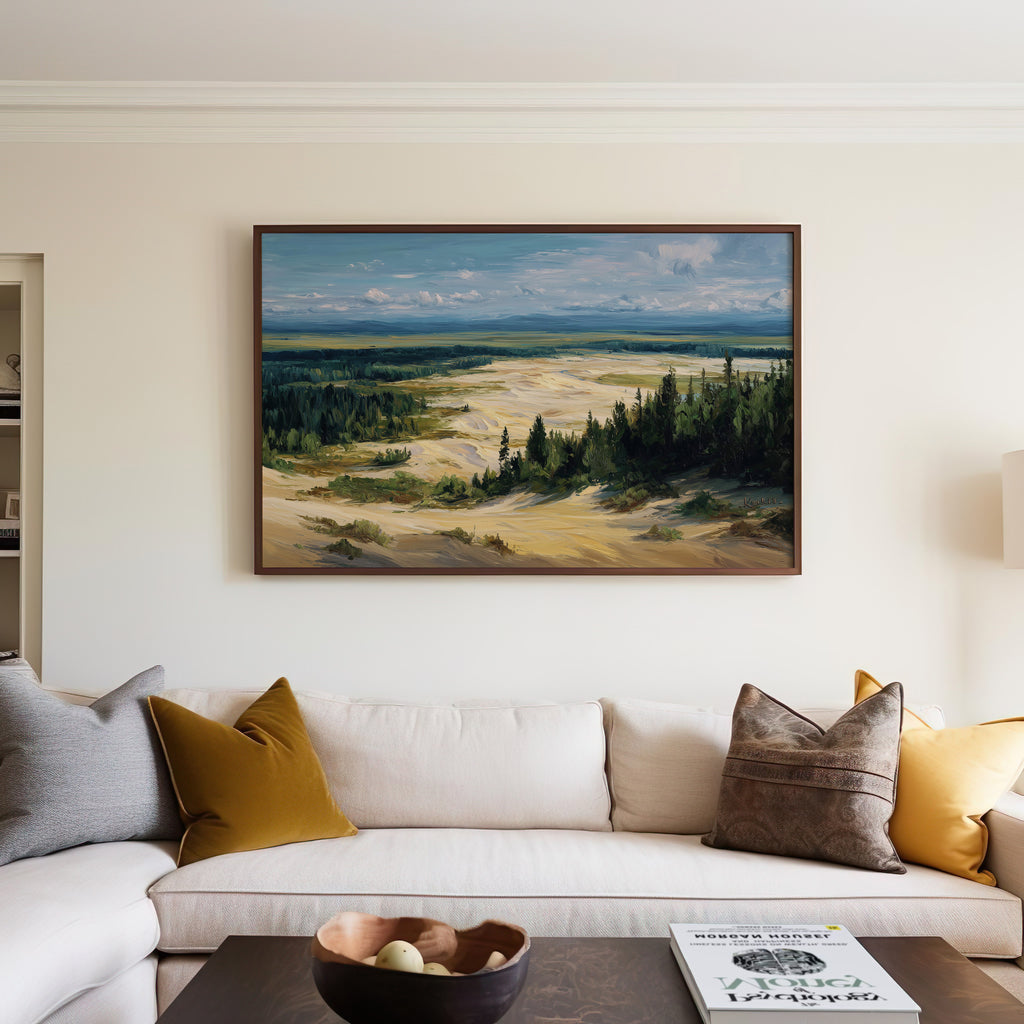 Kobuk Valley National Park Oil Painting