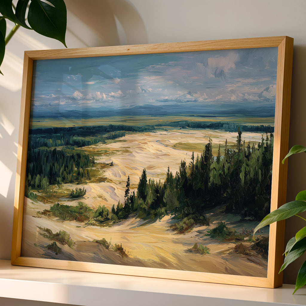 Kobuk Valley National Park Oil Painting