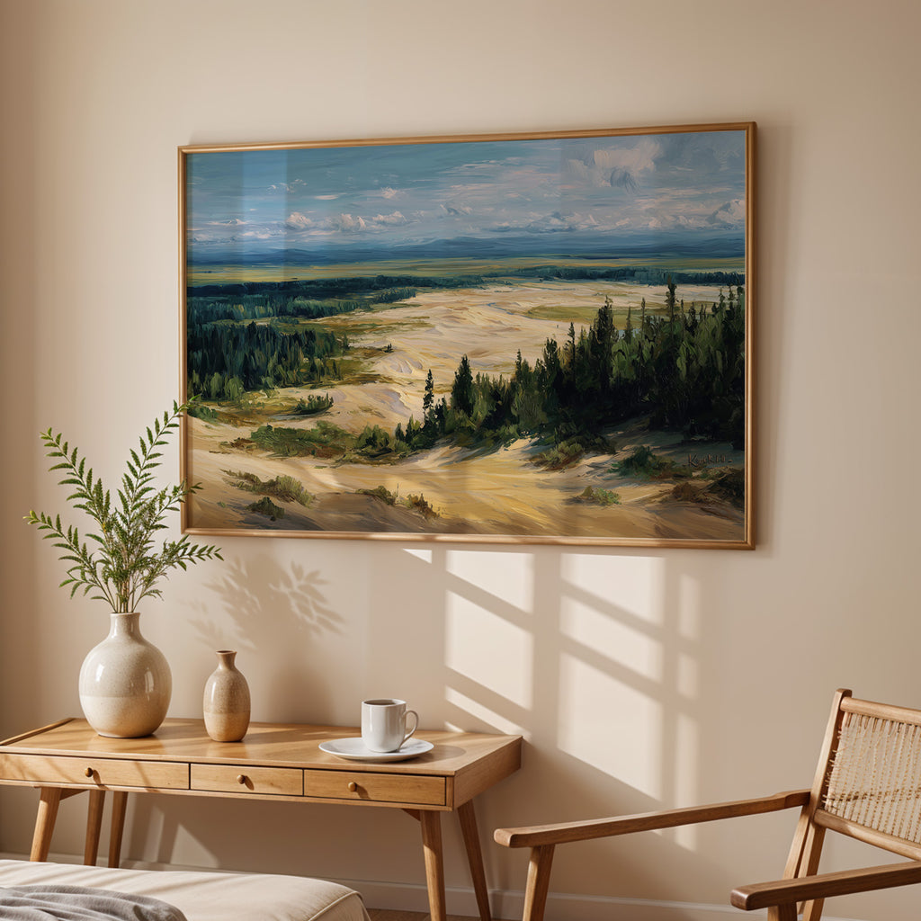 Kobuk Valley National Park Oil Painting