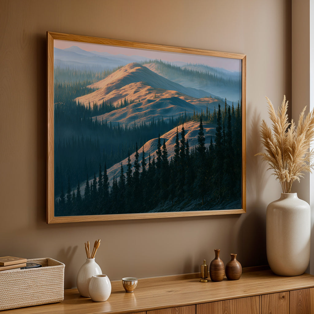 Kobuk Valley National Park Classical Oil Painting