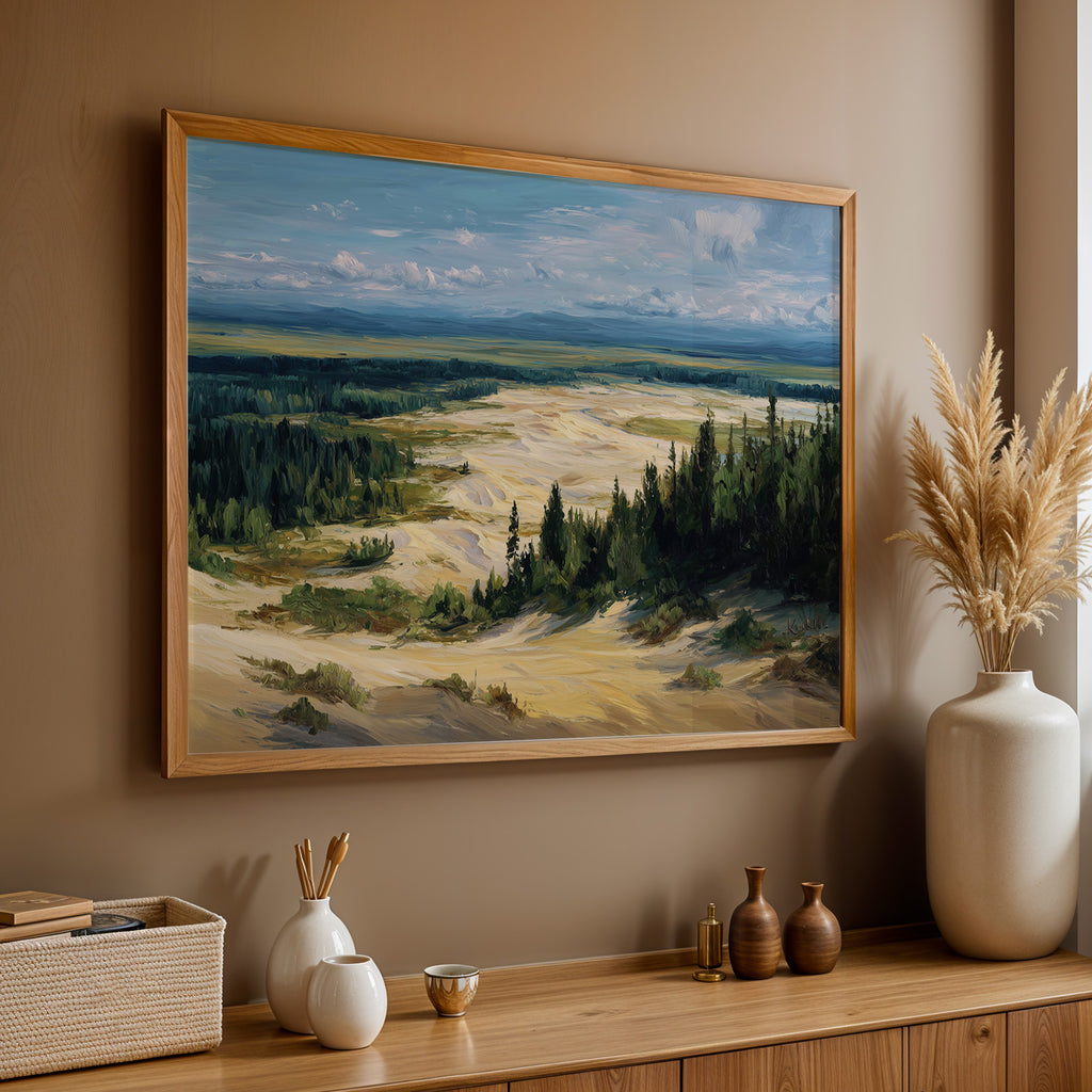 Kobuk Valley National Park Oil Painting