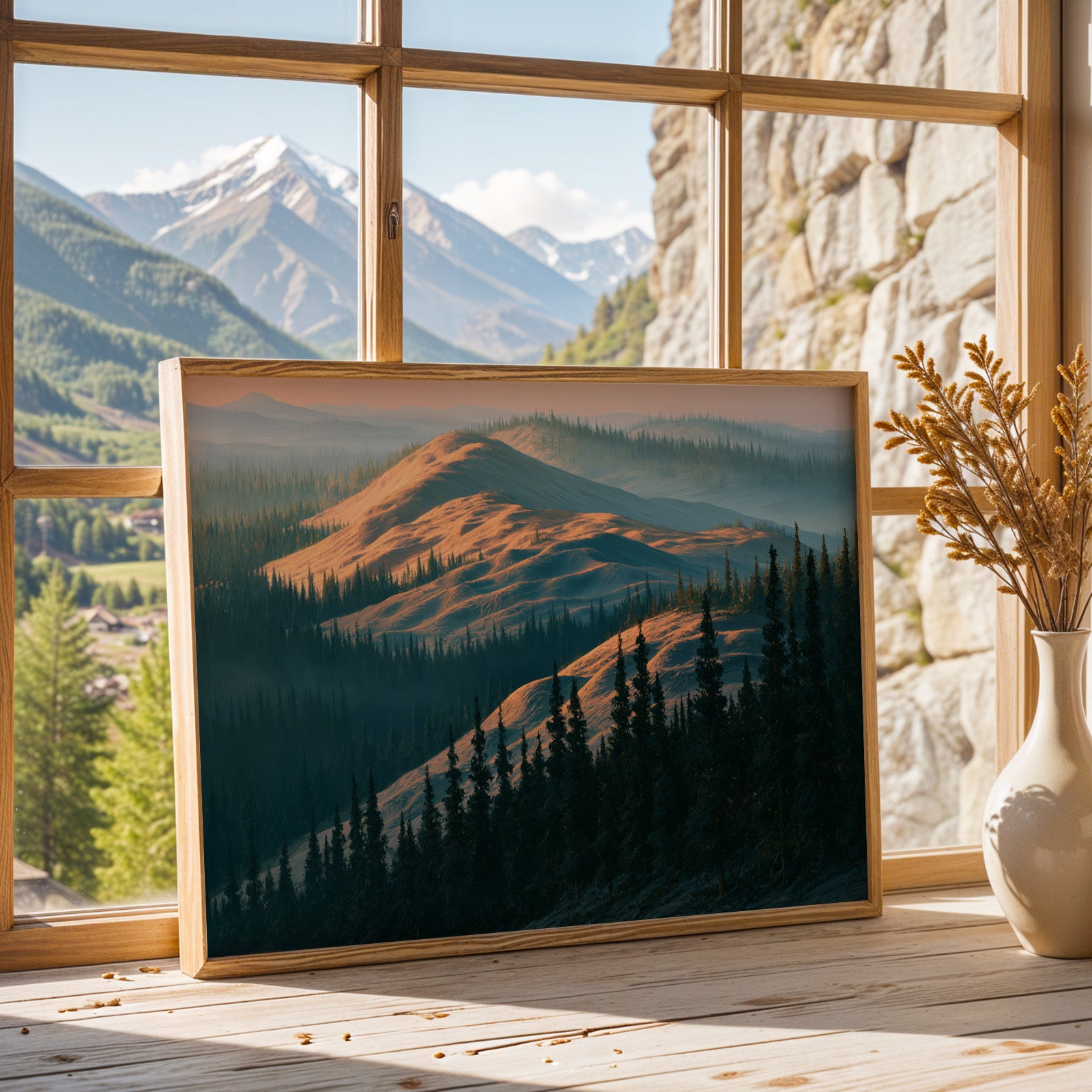 Kobuk Valley National Park Classical Oil Painting