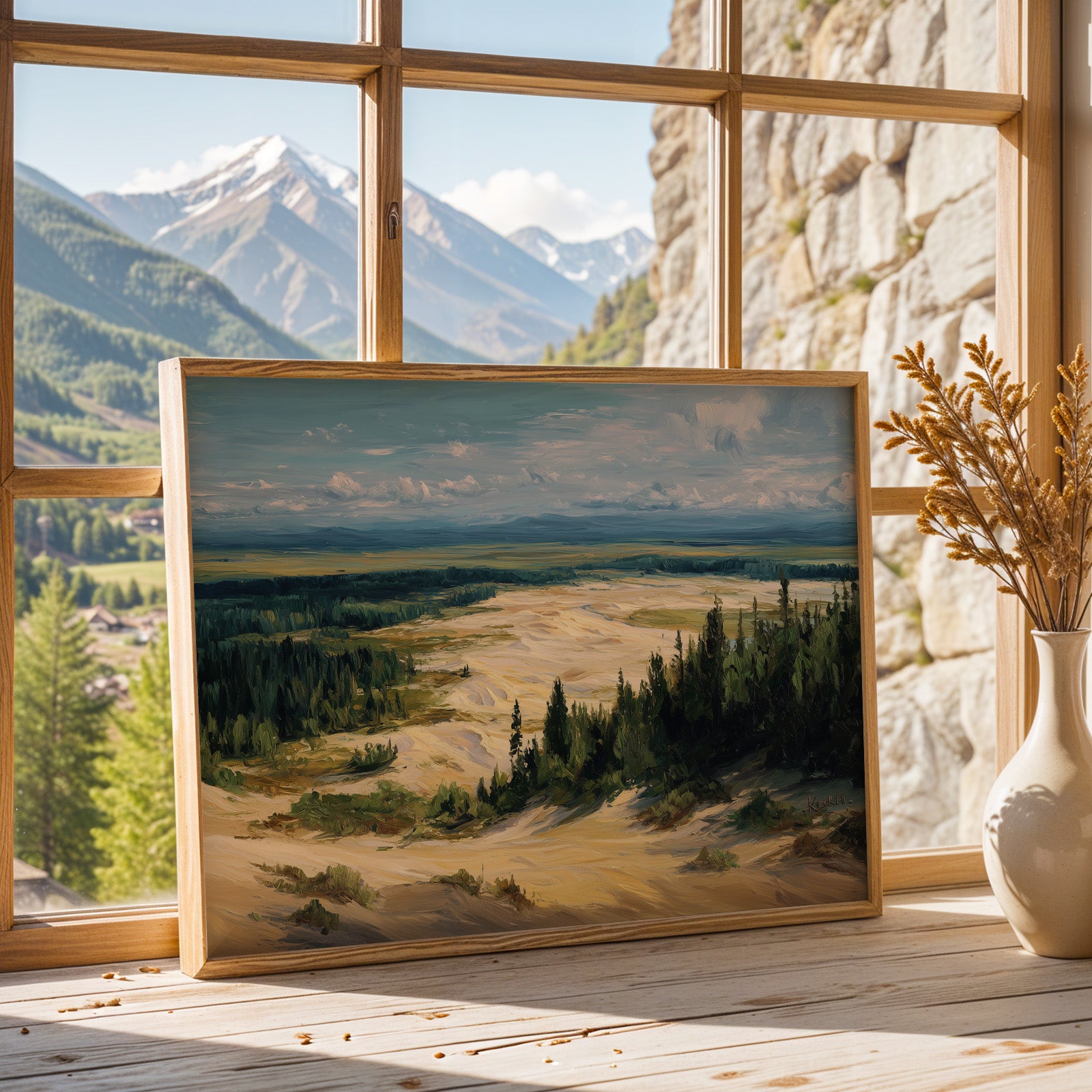 Kobuk Valley National Park Oil Painting