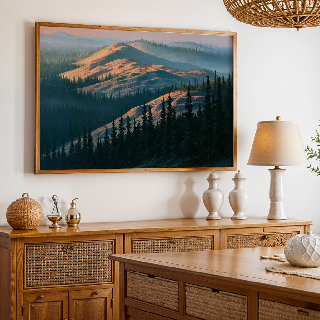 Kobuk Valley National Park Classical Oil Painting