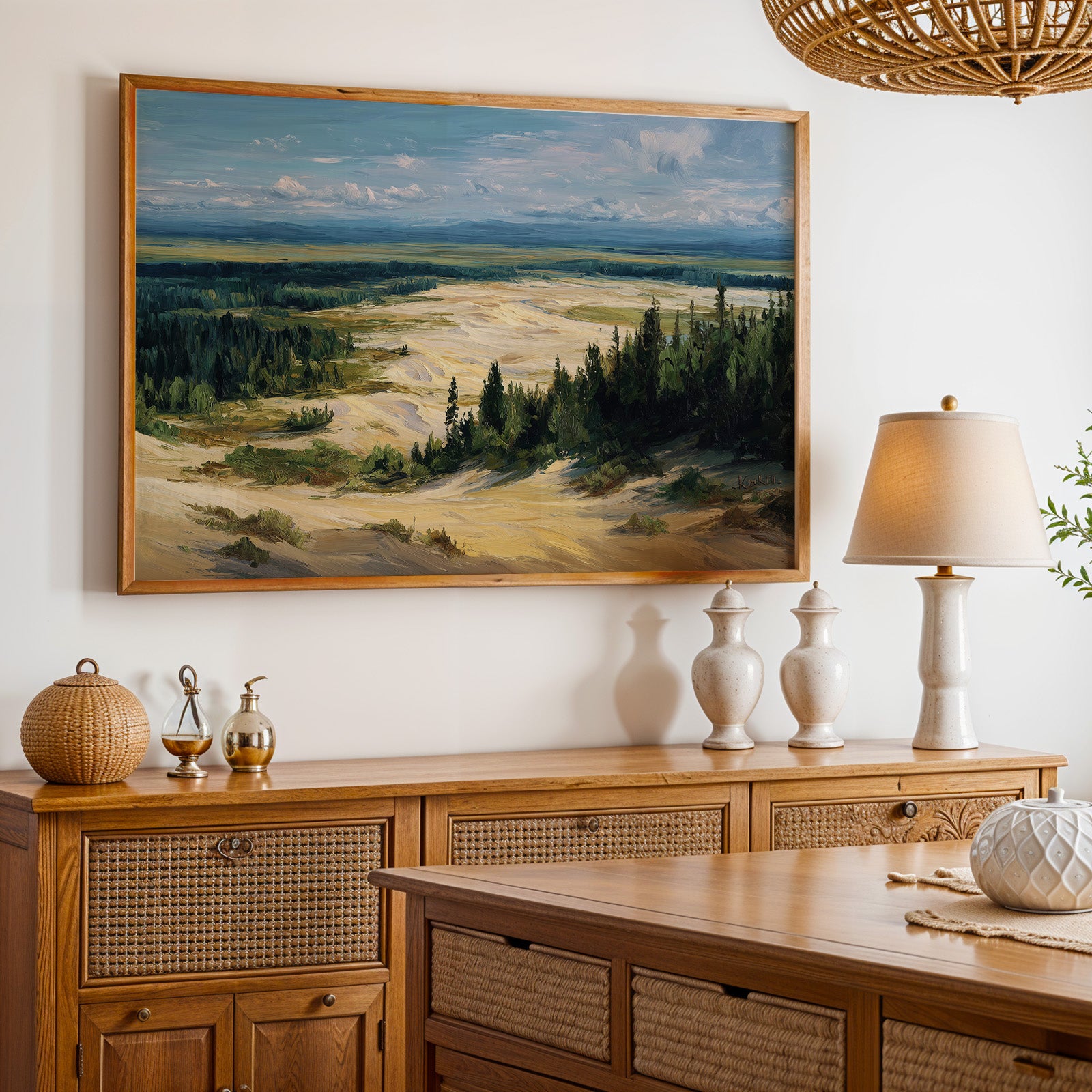 Kobuk Valley National Park Oil Painting