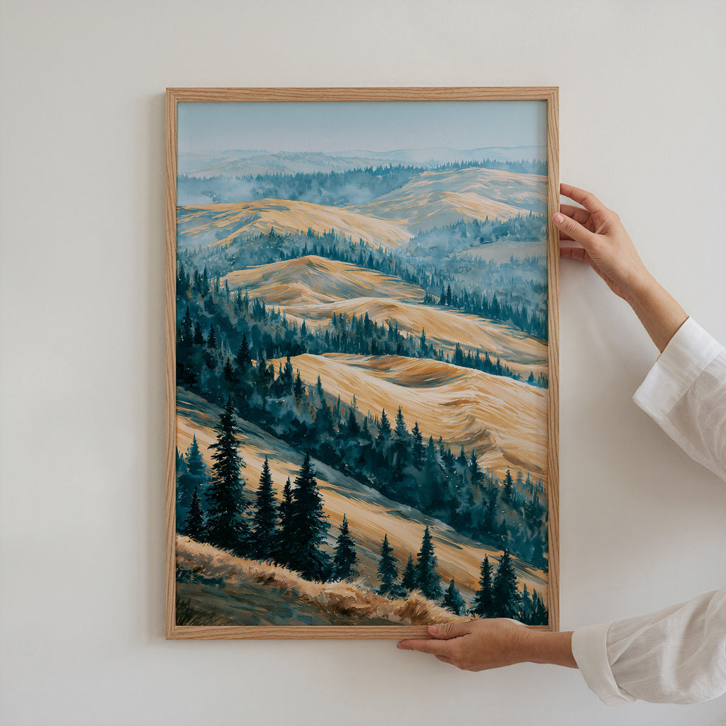 Kobuk Valley National Park Watercolor Art