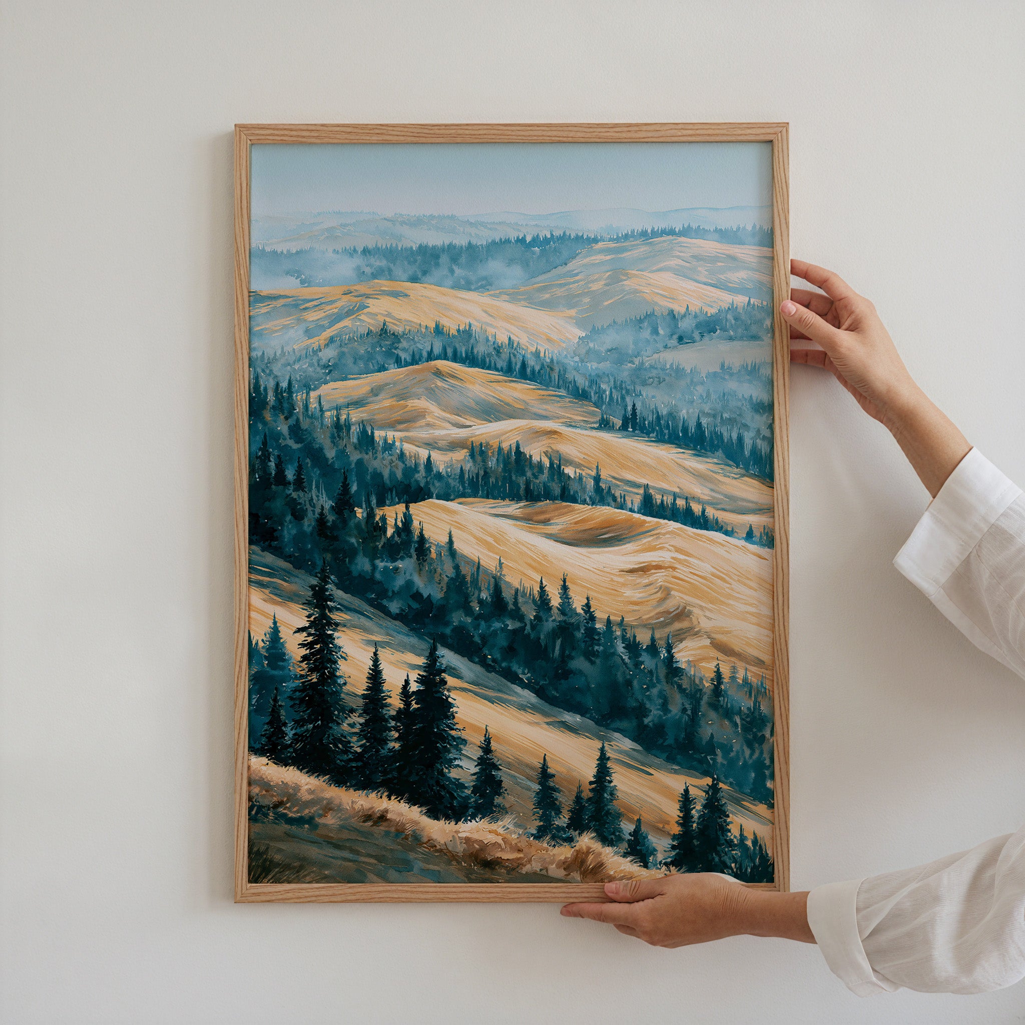 Kobuk Valley National Park Watercolor Art