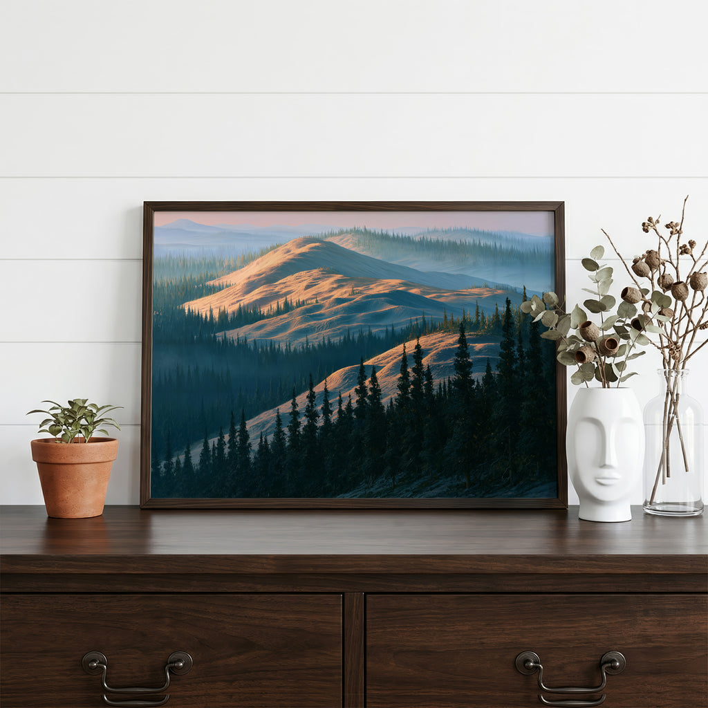 Kobuk Valley National Park Classical Oil Painting