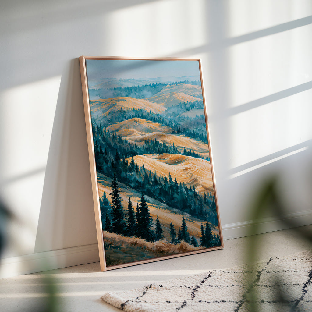 Kobuk Valley National Park Watercolor Art