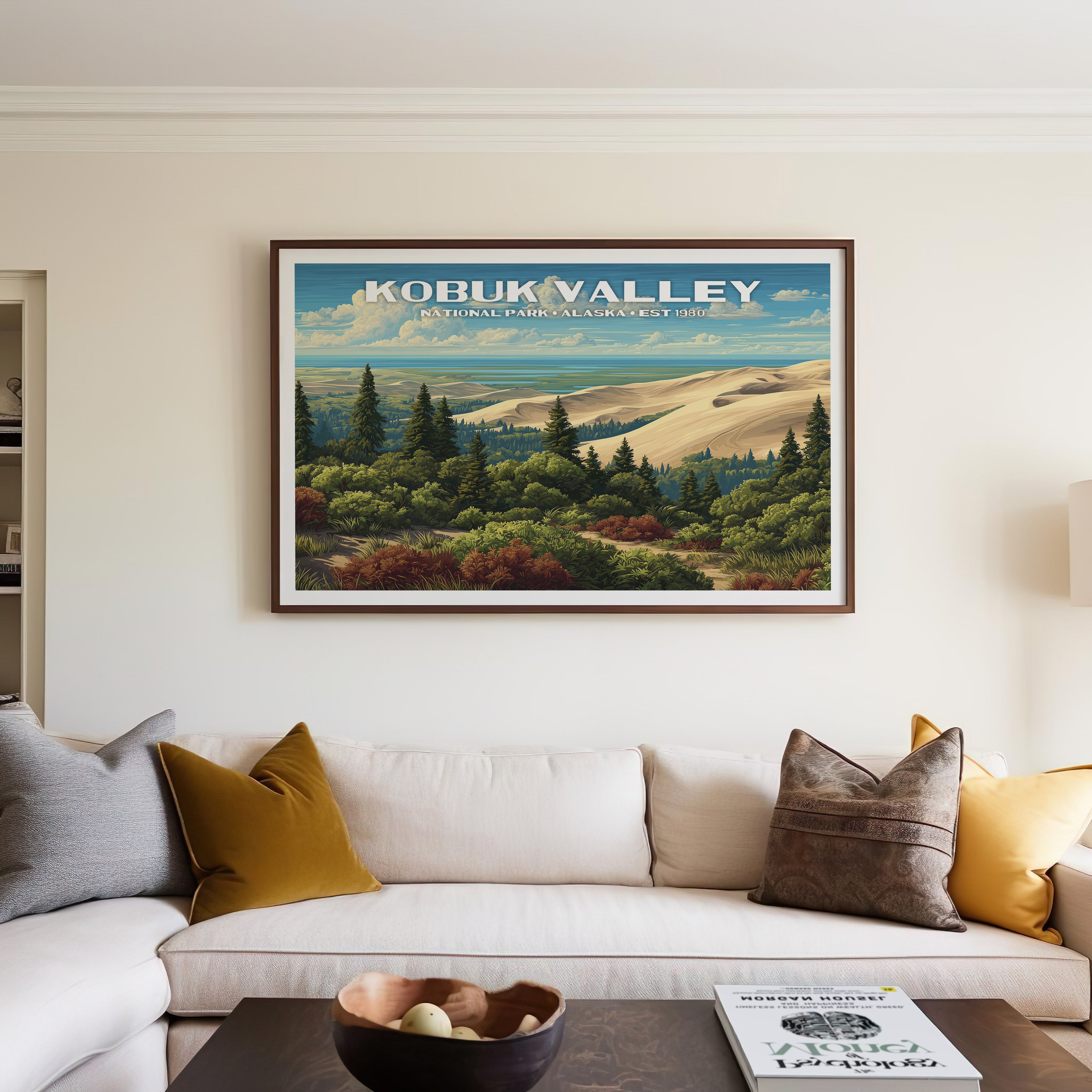 Kobuk Valley National Park Horizontal Vintage Art