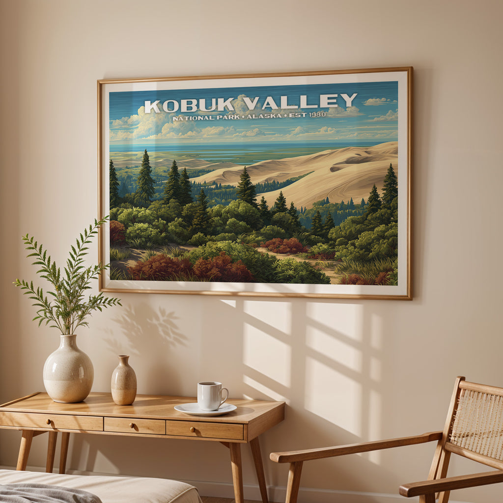 Kobuk Valley National Park Horizontal Vintage Art