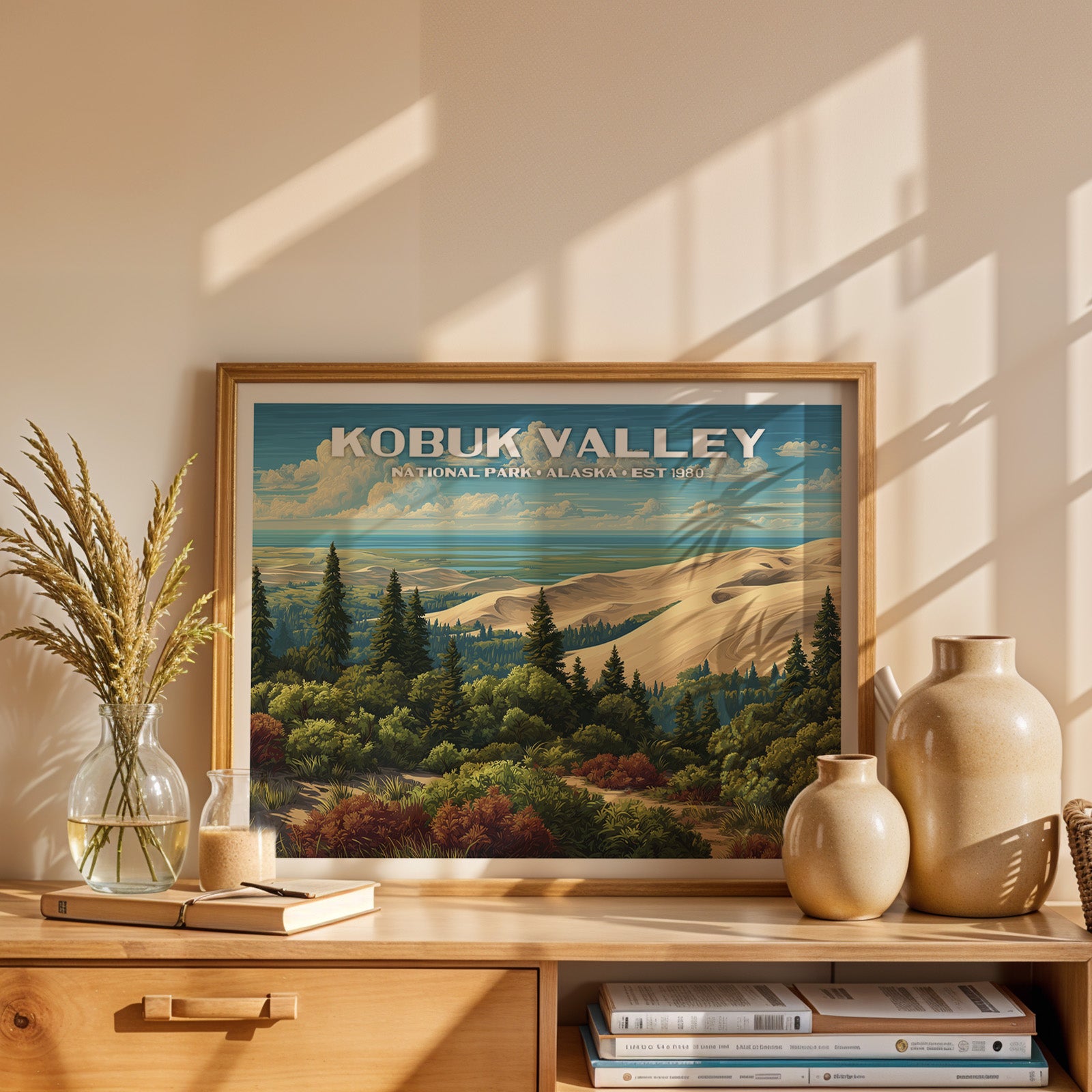 Kobuk Valley National Park Horizontal Vintage Art