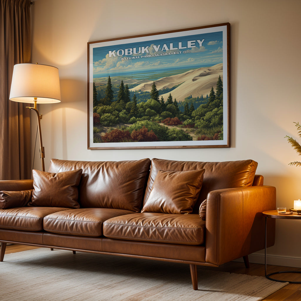 Kobuk Valley National Park Horizontal Vintage Art