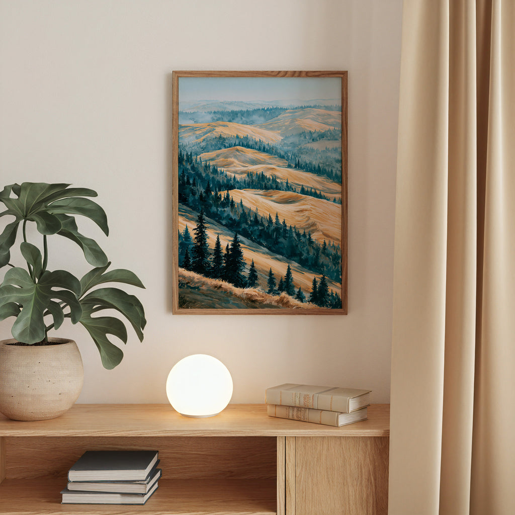Kobuk Valley National Park Watercolor Art