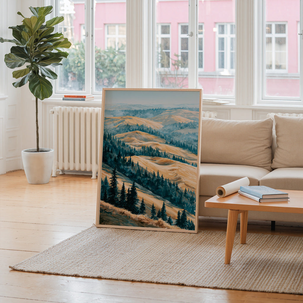 Kobuk Valley National Park Watercolor Art