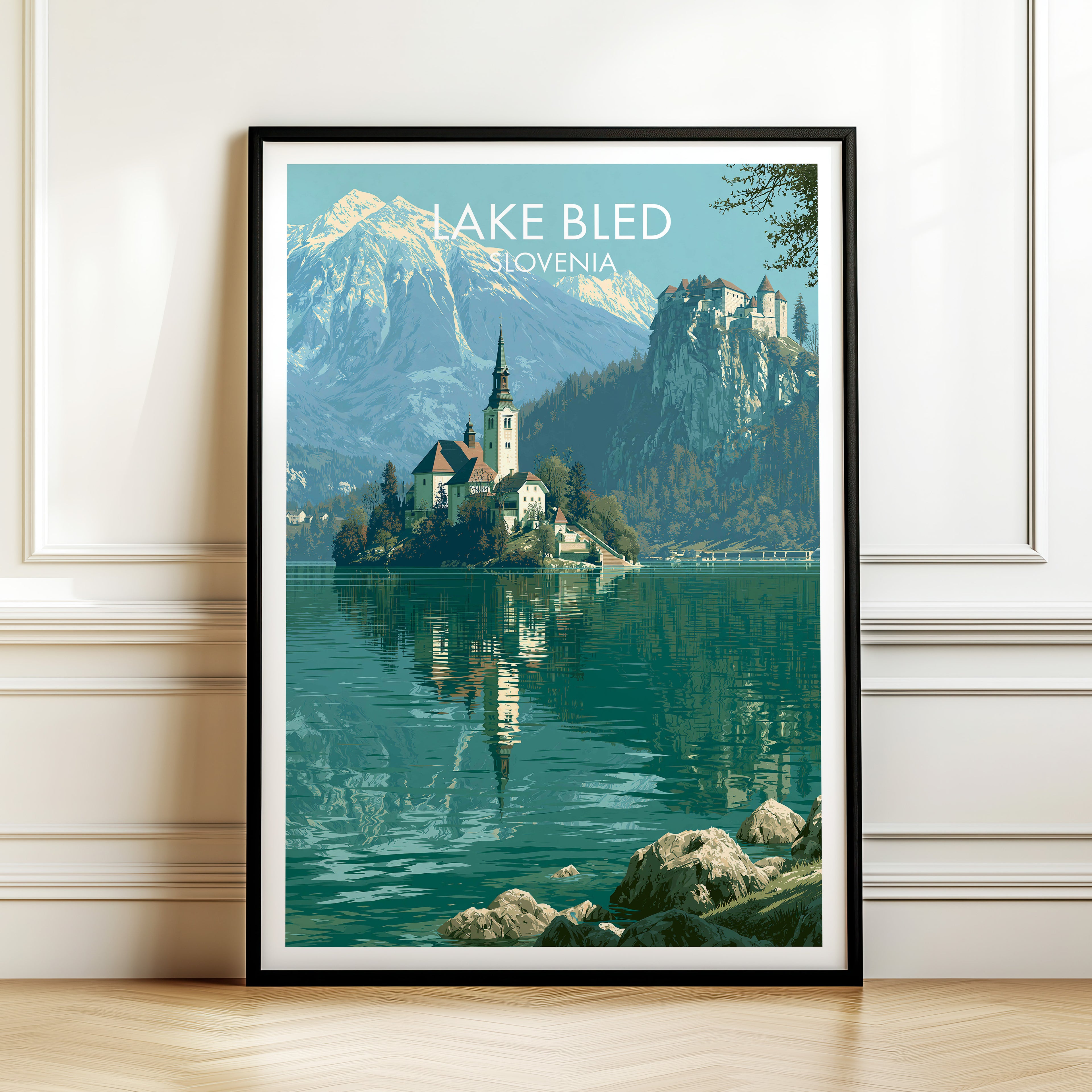 Lac de Bled Slovénie