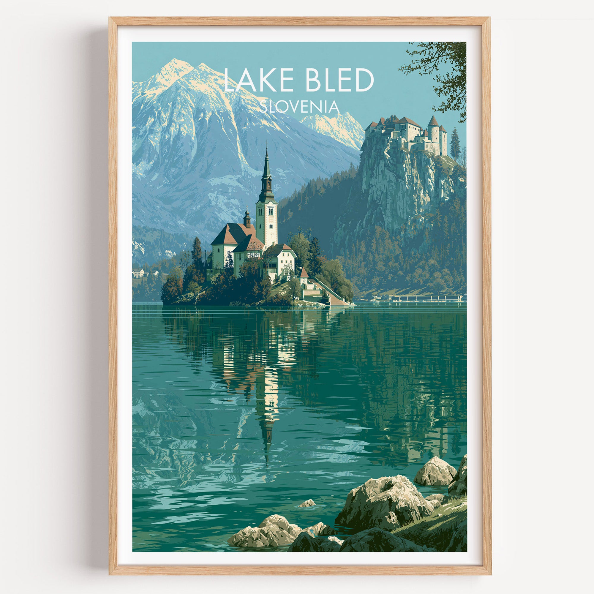 Lac de Bled Slovénie