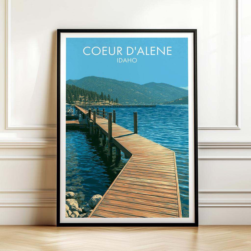 Lake Boardwalk Coeur d'Alene Idaho